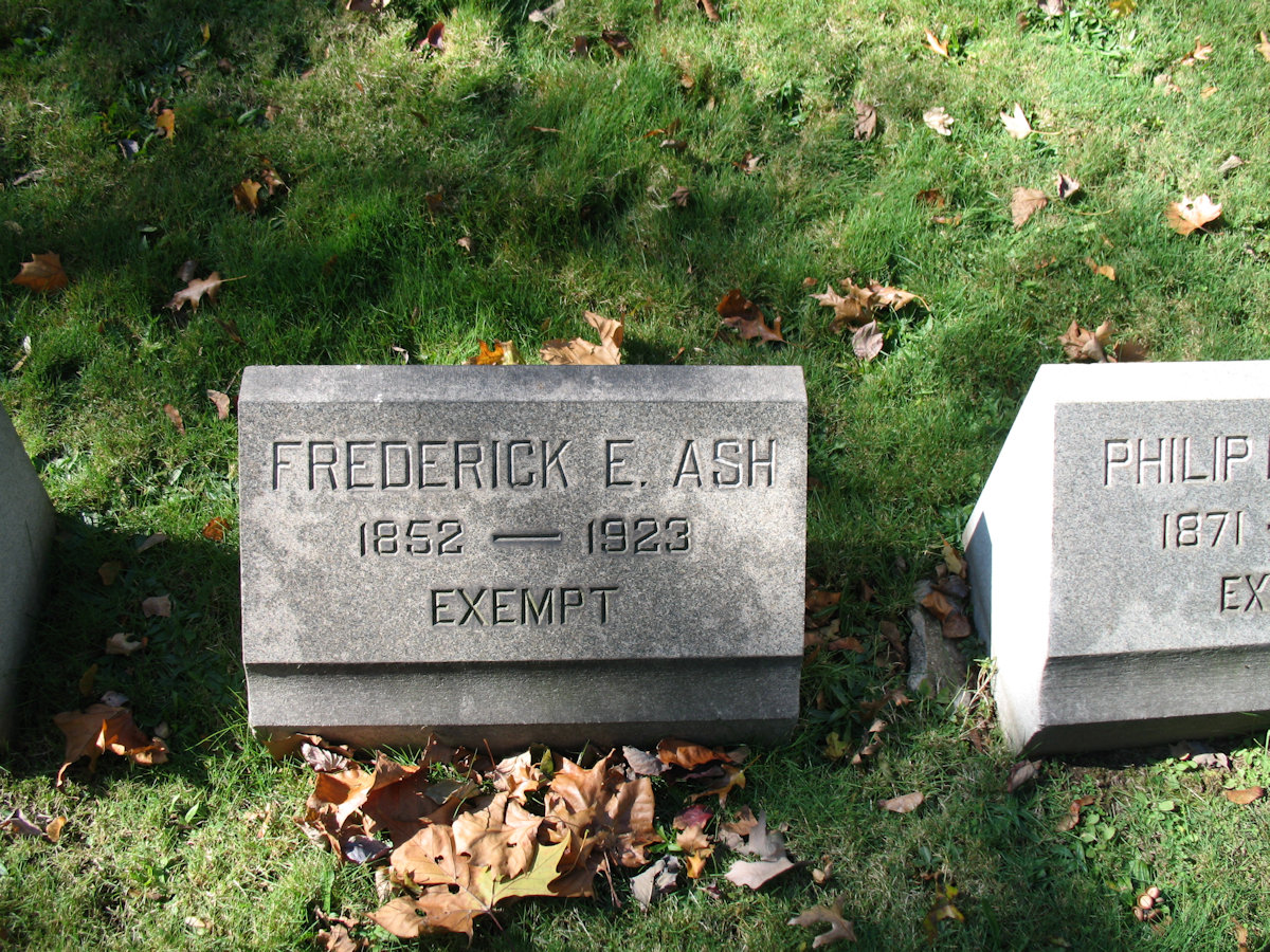 Ash, Frederick E.
