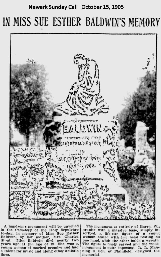 Baldwin, Sue Esther
October 15, 1905
