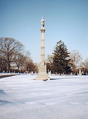 Civil War Monument and Section 1999
