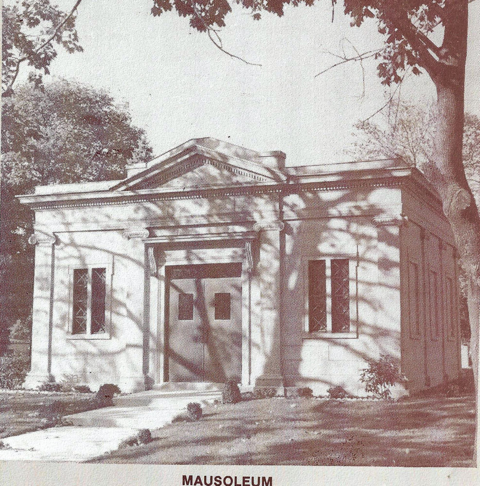 Mausoleum
Photo from Cemetery Booklet

