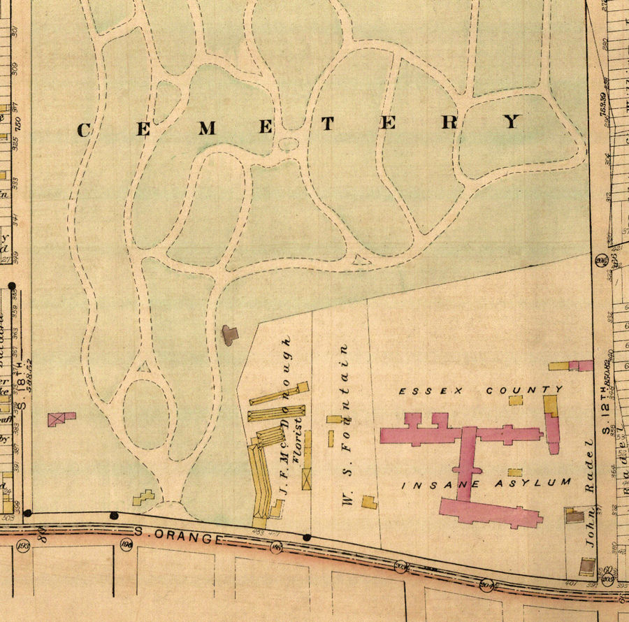 1889 Map
South Orange side
