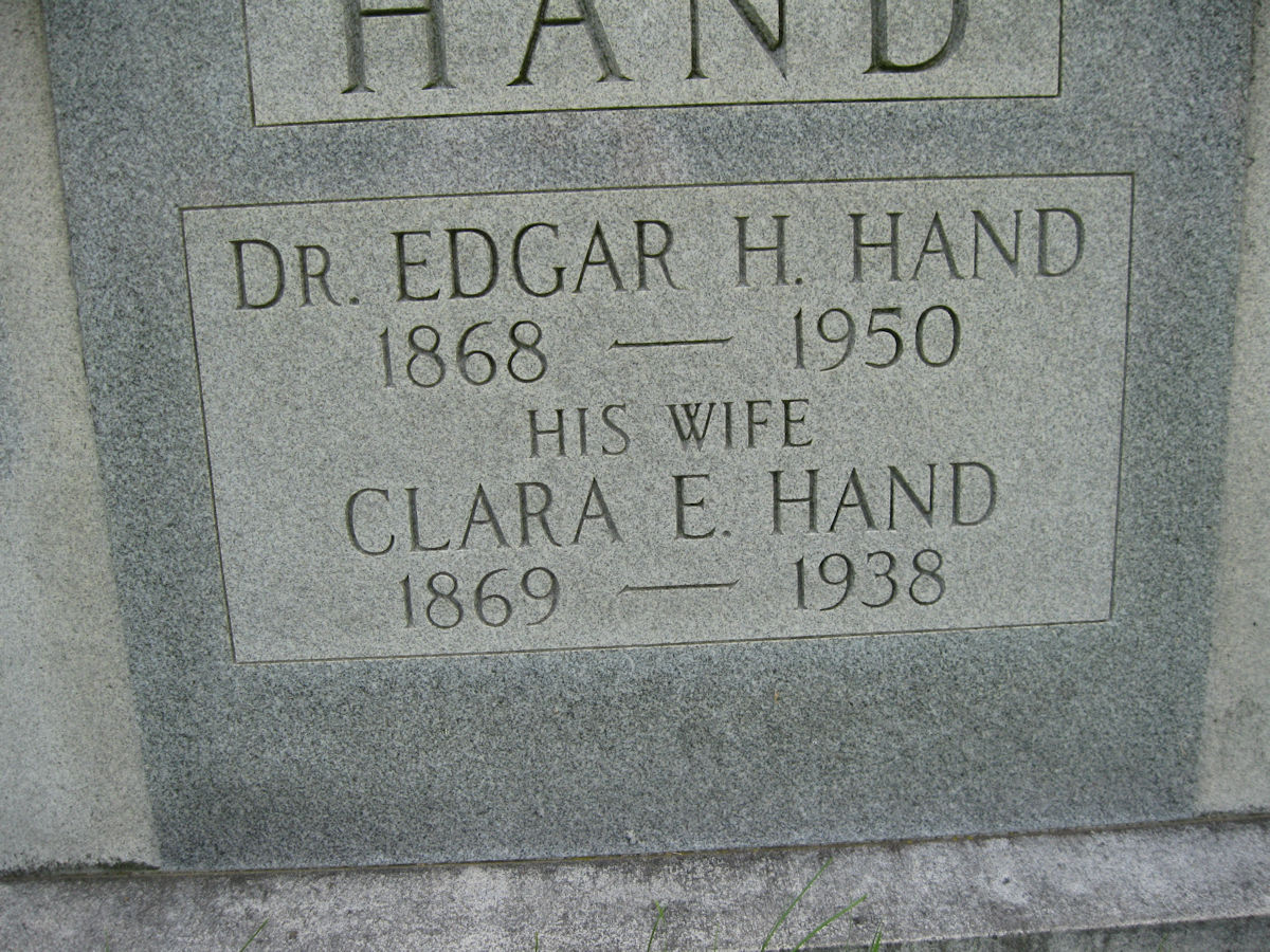 Hand, Edger & Clara
