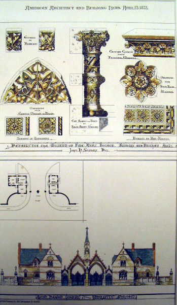 Architect Drawing of Entrance
