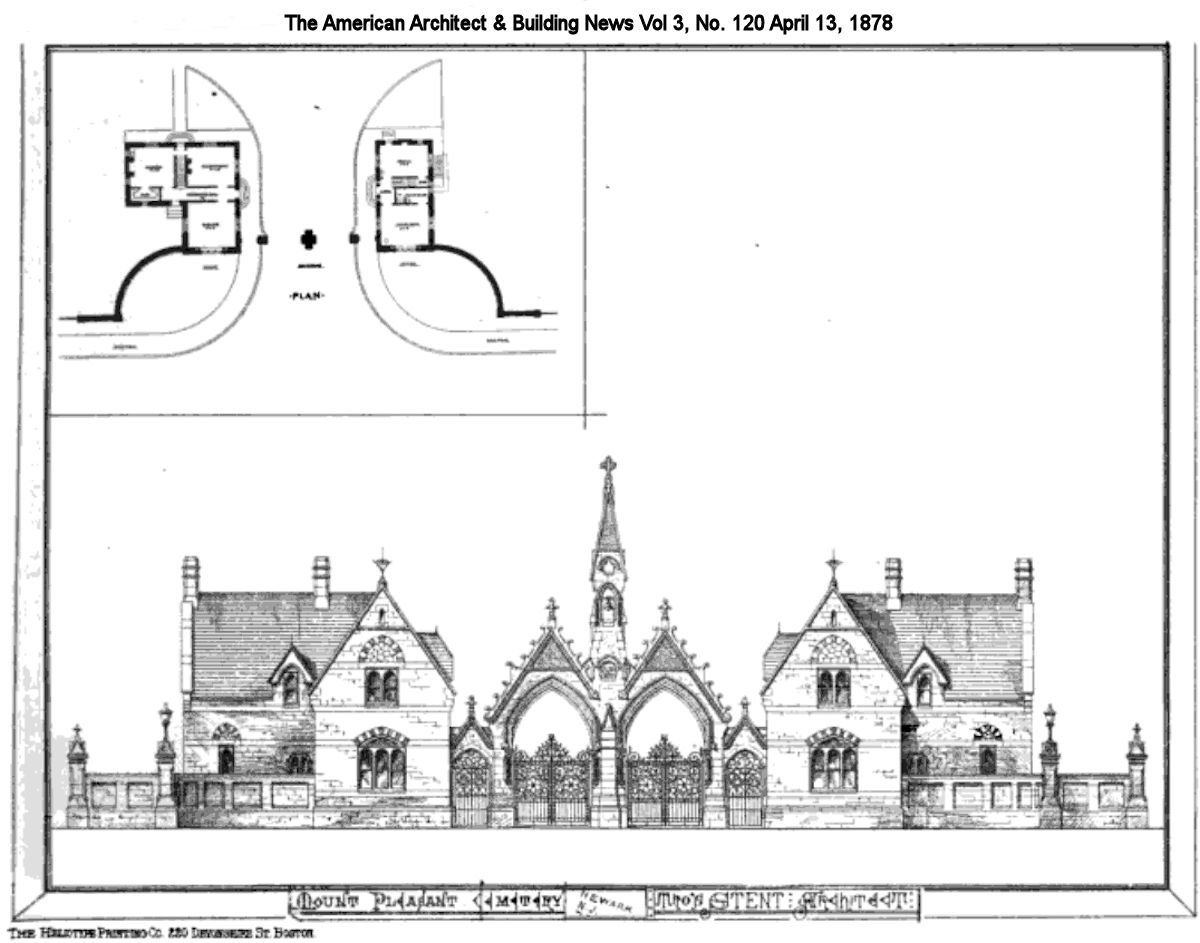 Architect Drawing of Entrance (Larger Size)
