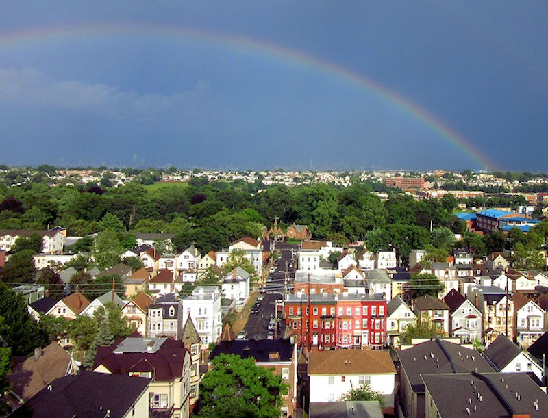 Rainbow over Mount Pleasant Cemetery
Photo from Gordon Bond
