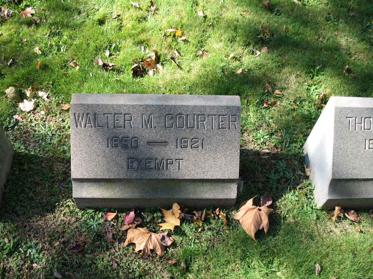 Courter, Walter M.
