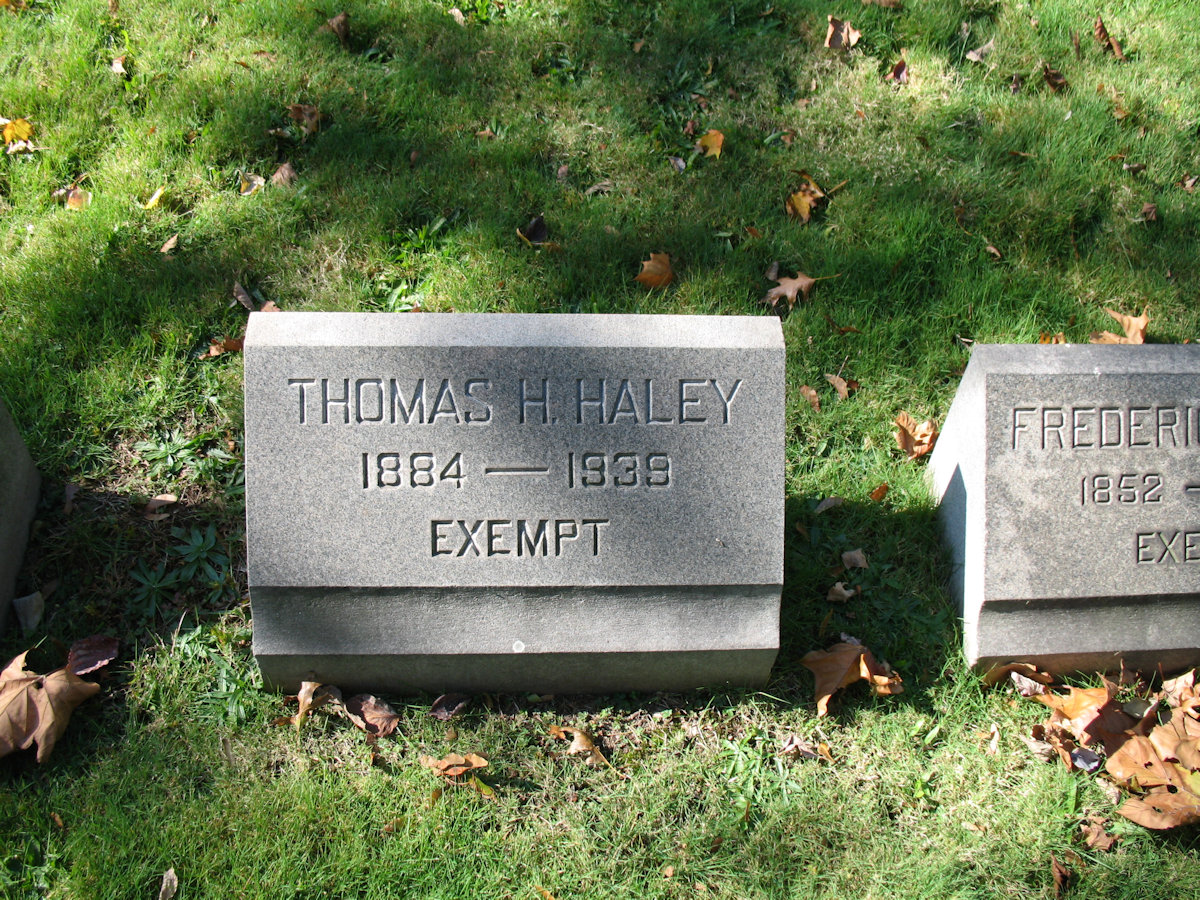 Haley, Thomas H.
