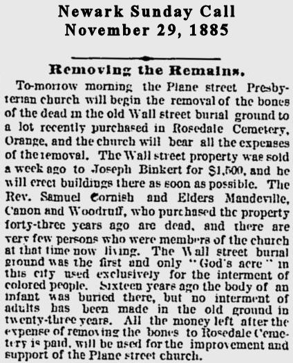 Removing the Remains
November 29, 1885
Newark Sunday Call
